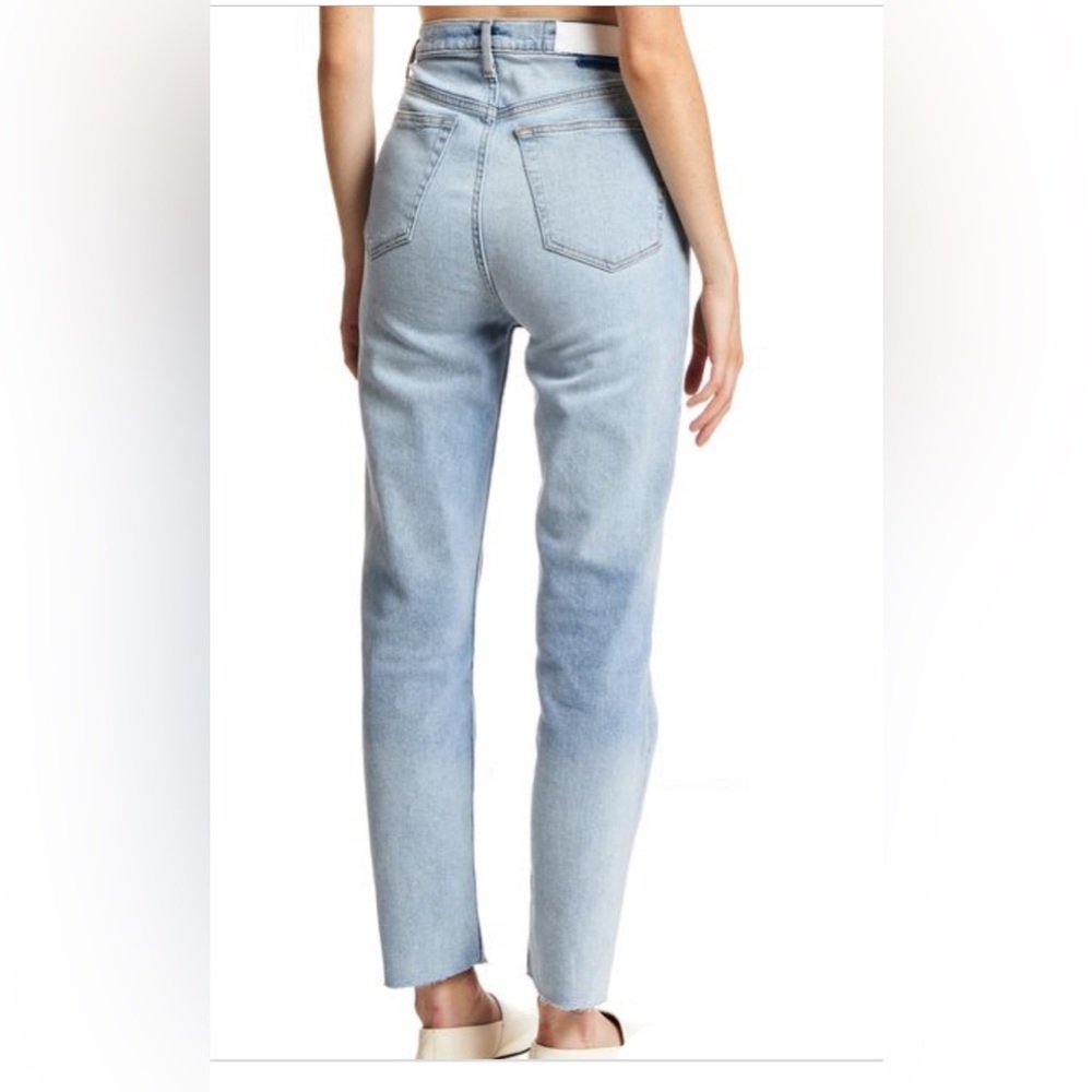 RE/DONE Originals x Caroline Daur The Caro in Sunbleached Indigo Size 28
